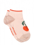Melton - Cherries Sneaker Socks - Sokid - 23/26