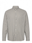 Garment Project - Relaxed Ls Button Down Shirt - Grey - Vabaaja s&auml;rgid - L