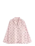 Lindex - Pyjama Shirt In Seersucker - Pidžaamad (komplektid) - XL