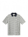 J. Lindeberg - Trond Striped Polo Pique - Spordi l&uuml;hikeste varrukatega polos&auml;rgid - XXL