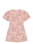 Minymo - Dress Aop Rib - L&uuml;hikeste varrukatega vabaajakleidid - 122