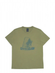 Nudie Jeans - Roy Shop-Chop T-Shirt Green - L&uuml;hikeste varrukatega - L