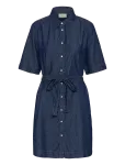 Kaffe - Kajade Denim Dress - S&auml;rkkleidid - 46