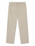 Knowledge Cotton Apparel - Fig Loose Linen-Mix Pants - Vabaaja - XXL