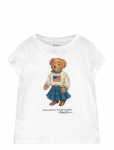 Ralph Lauren Kids - Polo Bear Cotton Jersey Tee - L&uuml;hikeste varrukatega - 109-116