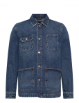 Morris - Denim Shirt Jacket - Voodrita teksatagid - S