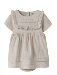 Lil'Atelier - Nbfferonia Ss Loose Body Dress Lil - L&uuml;hikeste varrukatega beebikleidid - 62