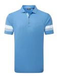 FootJoy - Sleeve Stripe Pique - Spordi l&uuml;hikeste varrukatega polos&auml;rgid - S