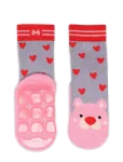 Melton - Pink Bear Socks - Anti-Slip - Libisemisvastased sokid - 27/30