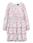 Vero Moda Girl - Vmsmilla Ls Short Layer Dress Wvn Girl - Pikkade varrukatega vabaajakleidid - 158