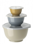Rosti - New Margrethe-S&aelig;t 6 Dele 0,25 + 0,75 + 3 L Curry/Blue/Humus - Segamiskausid - 0.25LITER;0.75LITER;3LITER x 22.7