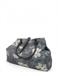 Ceannis - Weekend Bag Flower Linen - N&auml;dalavahetuse ja spordikotid - ONE SIZE
