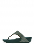 FitFlop - Lulu Shimmerglitz Toe-Post Sandals - Pl&auml;tud - 37