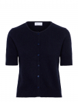 Davida Cashmere - Short Sleeve Boxy Cardigan - Kardiganid - L