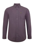 Lyle & Scott - Plain Oxford Shirt - Oxfordi s&auml;rgid - L