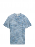Tom Tailor - Multicolored T-Shirt - L&uuml;hikeste varrukatega - L