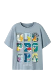 Name It - Nkmjulio Pokemon Ss Nreg Top Noos Sky - L&uuml;hikeste varrukatega - 134-140