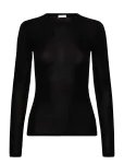 Rosemunde - Rwsara Cashmere Blend Ls T-Shirt - Pikkade varrukatega - XS