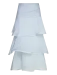 Bubbleroom - Flounce Sheer Ankle Skirt - Maksiseelikud - 42
