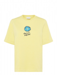 Maison Kitsune - Floating Flower Comfort Tee-Shirt - L&uuml;hikeste varrukatega - L