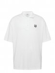 Maison Kitsune - Bold Fox Head Patch Oversize Polo - L&uuml;hikeste varrukatega kootud polos&auml;rgid - S
