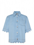 Stella Nova - Soft Denim Shirt - L&uuml;hikeste varrukatega - 42