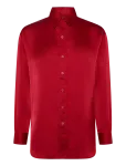Lauren Ralph Lauren - Shirt Wt Charm-Wvn-Shirt - Pikkade varrukatega - S