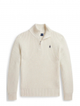 Ralph Lauren Kids - Cotton Quarter-Zip Sweater - Pulloverid - XL