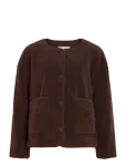 Vila - Vililli L/S Teddy Jacket/Pb - Kunstkarusnahk - 42