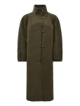 Topshop - Tsselma Longline Borg Coat Otw - Talvemantlid - XS