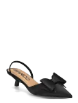 Bianco - Biakristin Kitten Heel Bow Slingback Satin - Kontsaga slingback-kingad - 38