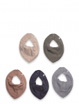 Pippi - Bandana Bib - Solid (5-Pack) - Pudip&otilde;lled - ONE SIZE