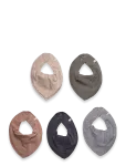Pippi - Bandana Bib - Solid  (5-Pack) - Pudip&otilde;lled - ONE SIZE