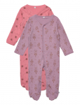 Pippi - Nightsuit W/F -Buttons 2-Pack - Pidžaama kombinesoonid - 56