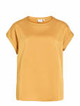 Vila - Viellette S/S Satin Top - Noos - L&uuml;hikeste varrukatega - 44