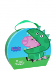 Gurli Gris - Peppa Pig - George Puzzle Suitcase - Klassikalised m&otilde;istatused - ONE SIZE