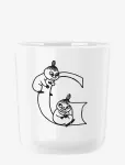 RIG-TIG - Moomin Abc Mugg - G 0.2 L. Moomin White - Espressotassid - 20 CL