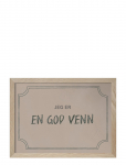 Kunskapstavlan&reg; - Vennediplomet, Dusty Rose - Kompisdiplomet P&aring; Norska - Posters - NORWEGIAN