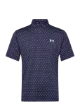 Under Armour - Ua Playoff 3.0 Printed Polo - Spordi l&uuml;hikeste varrukatega polos&auml;rgid - XS