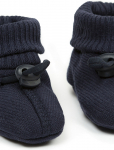 Smallstuff - Booties, Merino Wool, Navy - Beebipapud - 92/98