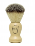 Parker - Ivory Handle Synthetic Bristle Shavebrush - Habemeajamispintslid - ONE SIZE