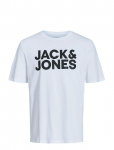 Jack & Jones - Jjecorp Logo Tee Ss O-Neck Noos - L&uuml;hikeste varrukatega - L