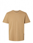 Selected - Slhaspen Slub Ss O-Neck Tee Noos - L&uuml;hikeste varrukatega - XL