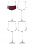 LSA International - Metropolitan Wine Glass Set 4 - Punase veini klaasid - 40 CL