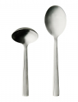 Aida - Raw Cutlery Matte Steel - 2 Pcs Set Gravy/Potato Spoon Giftbox - Lusikad ja kulbid - ONE SIZE