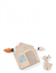 Done By Deer - Lalees Hus Stofbog Lalee Sand - Activity Toys - 19.5X 16X 5CM