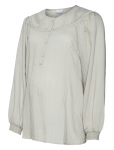 Mamalicious - Mlziara Lia L/S Wo Top 2F - Maternity Clothes - S