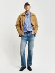 Gant - Rel Heritage Poplin Stripe Shirt - Triibulised s&auml;rgid - S