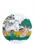 Pippi Langstr&oslash;mpe - Pippi Trivet 20Cm The Way Home - Sisustustarvikud ja detailid - &Oslash; 20 CM