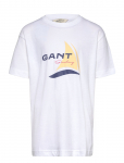GANT - Gant Sailing Graphic T-Shirt - L&uuml;hikeste varrukatega - 176